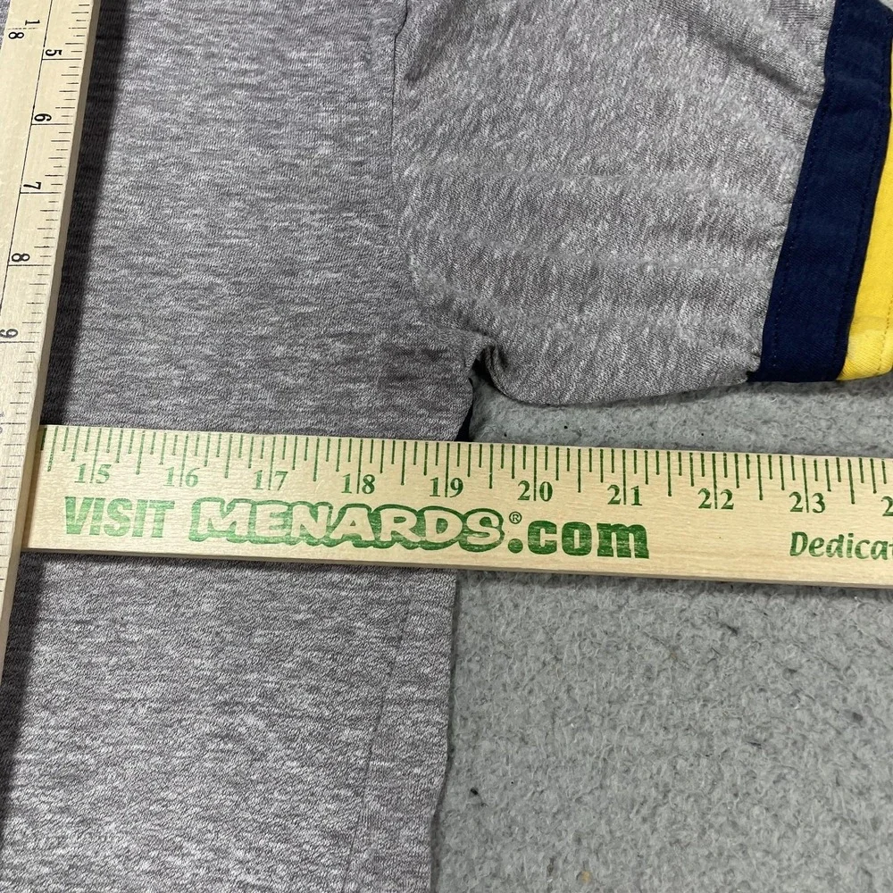 Vintage Champion Okoboji Shirt Mens Large Gray Ringer Running Track Tee 50/50 70 - Picture 7 of 9